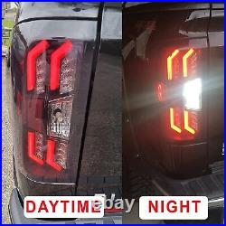 LED Tail Lights For 2014-2018 Chevy Silverado 1500 2500 HD 3500 HD Smoke Lamps