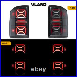 LED Tail Lights For 2014-2018 GMC Sierra 1500 2500HD 3500HD withStartup Animation