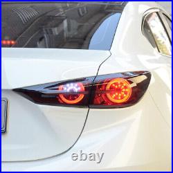 LED Tail Lights For 2014-2018 Mazda 3 Hatchback & Sedan withSequential Rear Lamps