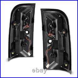 LED Tail Lights For 2014-2019 Chevy Silverado 1500 2500 3500 HD Rear Brake Lamps