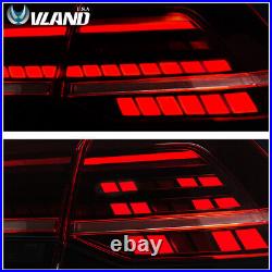 LED Tail Lights For 2015-2017 Volkswagen VW Golf 7 MK7 GTI Sequential Indicator
