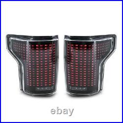 LED Tail Lights For 2015-2020 Ford F150 F-150 LED Sequential Rear Lamp Animation