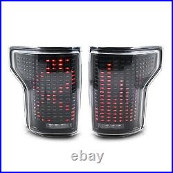 LED Tail Lights For 2015-2020 Ford F150 F-150 LED Sequential Rear Lamp Animation