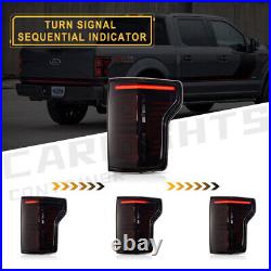 LED Tail Lights For 2015-2020 Ford F150 F-150 Pickup Rear Lamp Assembly Startup