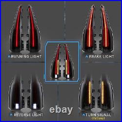 LED Tail Lights For 2015-2020 GMC Yukon Brake Lights Cadillac Escalade Style