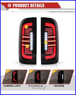 LED Tail Lights For 2015-2022 Chevy Colorado Black Smoked Turn Signal Lamps Pair