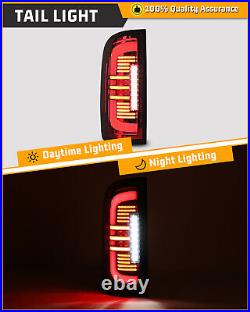 LED Tail Lights For 2015-2022 Chevy Colorado/GMC Canyon Red Lnes Rear Brake Lamp
