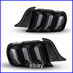 LED Tail Lights For 2015-2022 Ford Mustang Euro Style Sequential Turn Signal