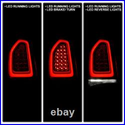 LED Tail Lights For 2015-2023 Chrysler 300 Black Trim LED Tail Light Brake Lamps