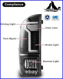 LED Tail Lights For 2016-2023 Toyota Tacoma Rear Brake Signal Lamps Left+Right