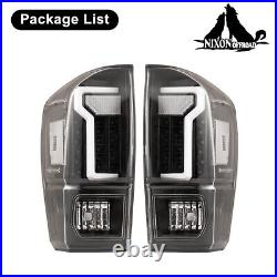 LED Tail Lights For 2016-2023 Toyota Tacoma Rear Brake Signal Lamps Left+Right