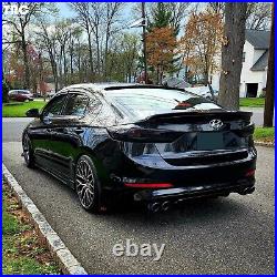 LED Tail Lights For 2017-2018 Hyundai Elantra Sequential Smoked Rear Lights Pair