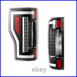 LED Tail Lights For 2017-2019 Ford F-250 F-350 F-450 Super Duty Sequential Lamps