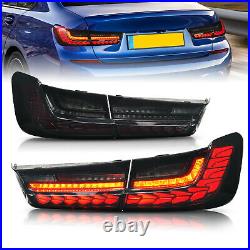 LED Tail Lights For 2019-2022 BMW G20 G80 M3 3 Series Smoked Start Up Animation