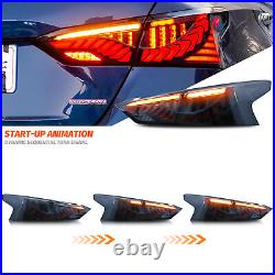LED Tail Lights For 2019-2022 Nissan Altima Animation Rear Lamps Smoked