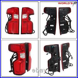 LED Tail Lights For 2019-2023 Chevy Silverado 1500 Left&Right Side Rear Lamps