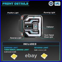 LED Tail Lights For 2021-2023 Jeep Wrangler 4XE Plugin Sequential Turn Signal