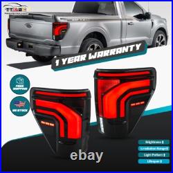 LED Tail Lights For 2024 2025 Ford F150 Brake Rear Lamps Dynamic with Blind Spot