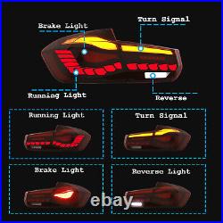 LED Tail Lights For BMW 3-Series F30 F35 F80 Sedan 2013-2018 Start-up Animation
