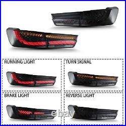 LED Tail Lights For BMW 3 Series G20 M3 2019-2022 Start-up Animation Rear Smoked