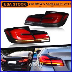 LED Tail Lights For BMW 5 Series F10 F18 M5 2011-2017 Start Animation Rear Lamps