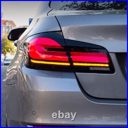 LED Tail Lights For BMW 5 Series F10 F18 M5 2011-2017 Start Animation Rear Lamps