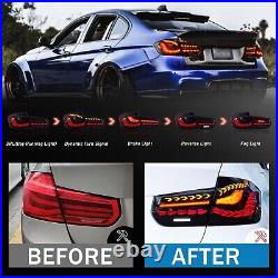 LED Tail Lights For BMW F30 F80 3 Series 328i 2012-2018 GTS Start UP Animation