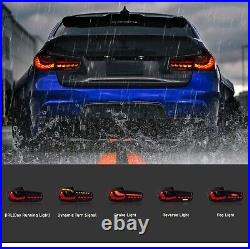 LED Tail Lights For BMW F30 F80 3 Series 328i 2012-2018 GTS Start UP Animation