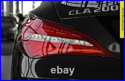 LED Tail Lights For Benz CLA 14-16 Sequential Signal Red Replace OEM
