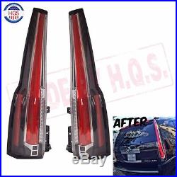 LED Tail Lights For CADILLAC ESCALADE / ESV 2007-2014 Rear Lamp 2015 2016 Model