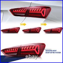 LED Tail Lights For Chevrolet Malibu XL 2019-2021 Sequential Red Rear Lamps