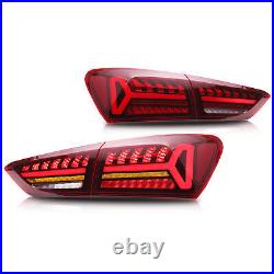 LED Tail Lights For Chevrolet Malibu XL 2019-2021 Sequential Red Rear Lamps
