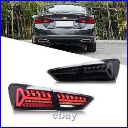 LED Tail Lights For Chevrolet Malibu XL 2019-2021 Sequential Smoke Rear Lamps