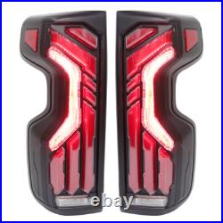 LED Tail Lights For Chevrolet Silverado 1500/2500/3500 2019 2020-2023 Rear Lamps