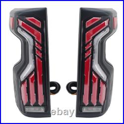 LED Tail Lights For Chevrolet Silverado 1500/2500/3500 2019 2020-2023 Rear Lamps