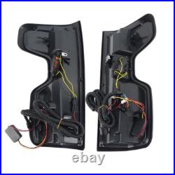 LED Tail Lights For Chevrolet Silverado 1500/2500/3500 2019 2020-2023 Rear Lamps