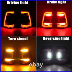 LED Tail Lights For Dodge RAM 1500 2019 20-2022 Rear LED Tail Lamps Lights LH+RH
