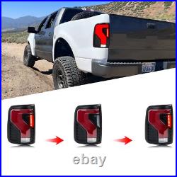 LED Tail Lights For Ford F-150 F150 2004-2008 Smoked Rear Lamps