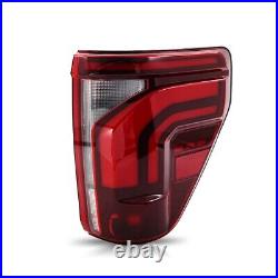 LED Tail Lights For Ford F-150 F150 XL STX 2021 2022 2023 Sequential Rear Lamps