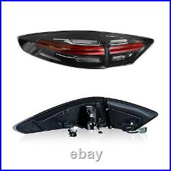 LED Tail Lights For Ford Fusion Mondeo 2013-2020 Dark Smoked Porsche Style 4PCS