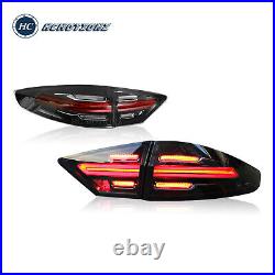 LED Tail Lights For Ford Fusion Mondeo 2013-2020 Dark Smoked Porsche Style 4PCS