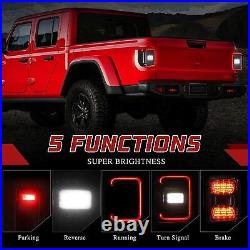 LED Tail Lights For Gladiator JT 20-21 Brake Turn Signal Light Reverse Assembly