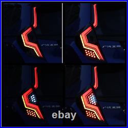 LED Tail Lights For Honda Fit / Jazz 2015-2018 Rear Lamps with startup Animation