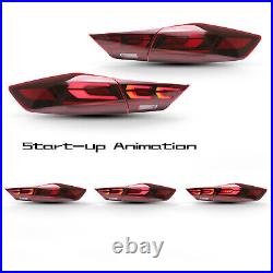 LED Tail Lights For Hyundai Elantra 2017 2018 Rear lamp Start-up Animation