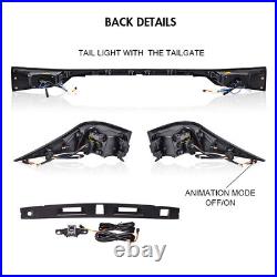 LED Tail Lights For Lexus IS250 300H 350F 2014-2020 Smoke Sequential Signal Lamp