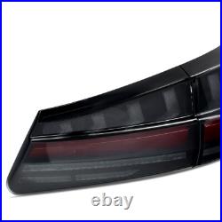 LED Tail Lights For Lexus IS250 IS350 ISF 2006-2013 Smoke Lens Sequential