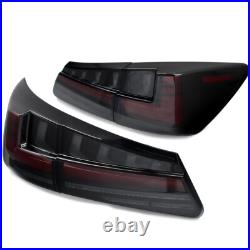 LED Tail Lights For Lexus IS250 IS350 ISF 2006-2013 Smoke Lens Sequential