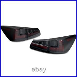 LED Tail Lights For Lexus IS250 IS350 ISF 2006-2013 Smoke Lens Sequential