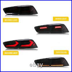 LED Tail Lights For Mitsubishi Lancer 2008-2021 EVO X Rear Lamps Assembly Smoke