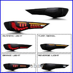LED Tail Lights For Nissan Sentra 2020-2022 Rear Sequential Turn Signal Smoked